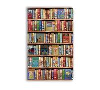 Bodleian Libraries: Hobbies & Pastimes Vintage Bookshelves (Soft Touch Journal)