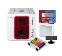 Bodno Evolis Zenius Simple face Id Card Printer & Supplies Ensemble complet avec le logiciel Bronze édition Id Logiciel Bronze édition