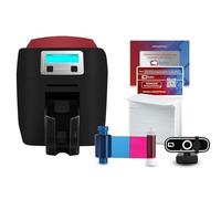 Bodno Magicard 400X Imprimante de cartes d'identité double face et logiciel complet de fournitures - Édition bronze