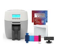 Bodno Magicard 600 Imprimante de cartes d'identité double face et logiciel complet de fournitures - Édition bronze