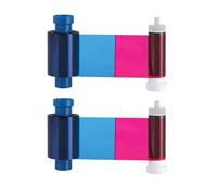 Bodno Magicard Pronto 100 Lot de 2 Rubans colorés pour imprimante MD100YMCKO - YMCKO - 100 Impressions logicielles de démonstration