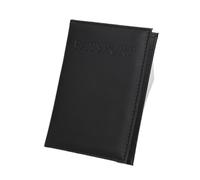 BODOBTF 1 étui de protection universel en cuir synthétique pour passeport de voyage, Noir , Taille unique