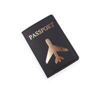 BODOBTF Couverture de passeport pour couple amoureux - Avion simple - Pour femme et homme - Cadeau de mariage tendance, 20, Taille unique