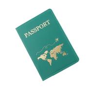 BODOBTF Couverture de passeport pour couple amoureux - Avion simple - Pour femme et homme - Cadeau de mariage tendance, 19, Taille unique
