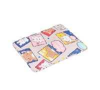 BODOBTF Couverture douce pour animal de compagnie pour chien et chat de petite et moyenne taille - Coussin respirant - Lavable en machine - PS221-1, L - 60 x 45 cm