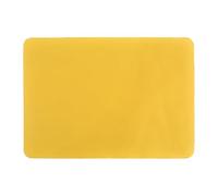 BODOBTF Lot de 12 sets de table en silicone imperméable et antidérapant lavable en résine époxy UV (jaune)