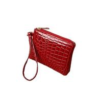 BODOBTF Mini portefeuille tendance en cuir synthétique pour femme, petite pièce de monnaie, porte-monnaie, porte-monnaie, sac à main, couleur unie, pochette à fermeture éclair, cadeau pour fille