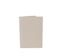 BODOBTF Porte-passeport de voyage en cuir Saffiano avec lettres personnalisables, kaki, Taille unique