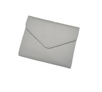 BODOBTF Portefeuilles pour femme - Petit porte-carte de crédit en cuir synthétique - Portefeuille court pour femme, bleu clair, 2 pièces