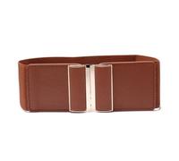 BODOBTF Robe large élastique pour femme avec ceinture élastique, 3 - Marron, 85cm(Waist 85-135cm)