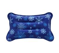 BODOBTF Tapis de refroidissement d'été pour chien et chat - Couverture durable et imperméable - Coussin pour petit et grand chien (flocon de neige profond)