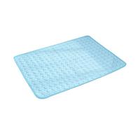 BODOBTF Tapis de refroidissement d'été pour chien et chat - Couverture respirante et lavable - Accessoires pour animaux de compagnie (bleu marine, XXL, 150 x 100 cm)