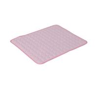 BODOBTF Tapis rafraîchissant d'été pour chien et chat - Taille XL - Accessoires pour animaux de compagnie - Couverture durable pour canapé et chat - Rose - Taille L : 70 x 55 cm