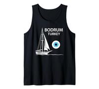 Bodrum Turquie Goélette de Bateau à Voile Motif Vacances Débardeur