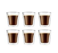 Bodum - 10108-10-12 - Canteen - Coffret de 6 Verres Double Paroi - 10 cl