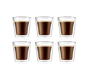 Bodum - 10108-10-12 - Canteen - Coffret de 6 Verres Double Paroi - 10 cl
