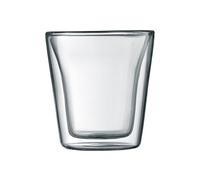 Set 2 verres - BODUM - Canteen - Double paroi - 0.1 l - Transparent
