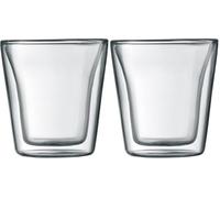 Bodum - 10108-10 - Canteen - Set 2 Verres Double Paroi - 10 cl (Lot de 2)