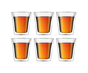 Bodum - 10109-10-12 - Canteen - Coffret de 6 Verres Double Paroi - 20 cl