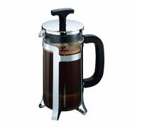Bodum - 10414-16 - Jesper - Cafetière à Piston 3 Tasses - 0,35 L , Noir, Argent, Tungsten