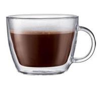 Accessoire de cuisine Bodum 10608-10 BISTRO SET 2 TASSES A CAFE LATTE DOUBLE PAROI AVEC ANSE 45 CL