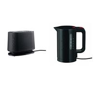 Bodum 10709-01-3 Bistro Grille-Pain Électrique Plastique Noir 26,5 x 15,5 x 21,5 cm + Bouilloire électrique 1,0 L noire