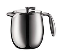 Bodum Cafetière à piston Columbia 0,5 l – Double paroi, 4 tasses – Inox mat
