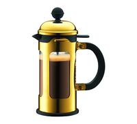 Bodum 11170-17 New Chambord Cafetière à Piston Acier Chromé Finition Doré 8 x 14 x 19 cm