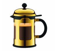 Bodum - 11171-17 - CHAMBORD - Cafetière à Piston - Acier Chromé Finition Doré - 0.5 l - Or