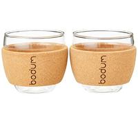 Bodum 11185-109S Set 2 Verres, 30 cl, Verre, Transparent, Liège, 8 cm, 8 x 8, cm