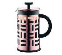 Bodum 11195-18 Eileen Cafetière à Piston avec 8 Tasses Verre Cuivre 1,0 L