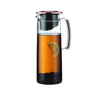 Pichet infuseur en verre - BODUM - Biasca - Couvercle cuivre avec filtre - 1.2 l - Transparent