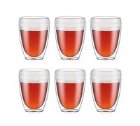BODUM - PAVINA OUTDOOR - Set 6 gobelets double paroi plastique - PC - Incassable - 0.35 l