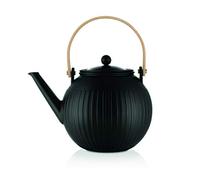 Bodum – Théière à piston Douro – Porcelaine, filtre inox – 1,5 l, noir