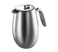 Bodum 1308-16 Bodum Columbia Cafetière À Piston Double Paroi 8 Tasses 1.0 L En Inox Brillant