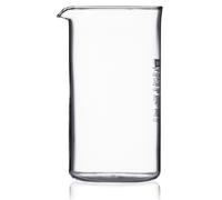 Bodum 1508-10 Remplacement de la presse Française Gobelet en Verre de 8 Tasses, Transparent, 1 L - 9,6 cm de Diamètre, H 18 cm