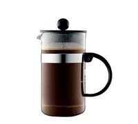Bodum - 1573-01 - Bistro Nouveau - Cafetière à Piston 3 Tasses - 0,35 L - Noir