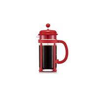 BODUM 1908-04 JAVA Cafetière à piston, monture et couvercle en plastique, 8 tasses, 1.0 l