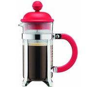 BODUM 1913-294 CAFETIÈRE À PISTON ROUGE 13,5 X 19 CM Rouge G