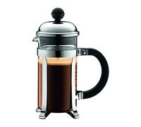 Bodum - 1923-16 - Chambord - Cafetière à Piston 3 Tasses - 0.35 L - Acier Chromé