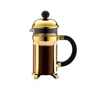 Bodum - Cafetière à piston Chambord 1923-17 3 tasses 0,35 L finition dorée