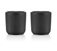 Bodum 2 Tasses à Café Double Paroi 10cl Noir 12059-259