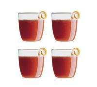 Bodum 4306-10T KVADRANT Set 4 verres borosilicate, 0.2 l
