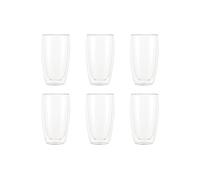 Bodum 4560-10-12 PAVINA Set 6 Verres, Double paroi, 0,45 L