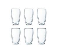 Bodum - 6 Verres Borosilicatés À Double Paroi 45 Cl - Transparent