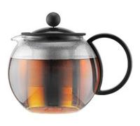 Bodum Théière à piston ASSAM – couvercle plastique, filtre en inox – 0,5 L