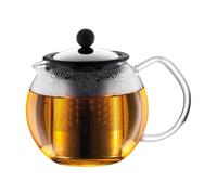 Bodum - 1807-16 - Assam - Théière à Piston en verre - Filtre et Couvercle inox - 0.5 L