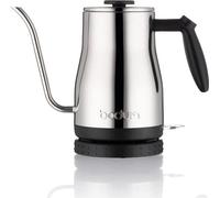 BODUM - BISTRO Bouilloire électrique a long bec, 1.200 W, 1.0 l, inox