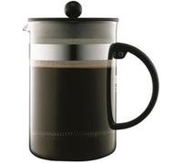 bodum bistro cafetiere piston 12 tasses/1,5l noir Noir G