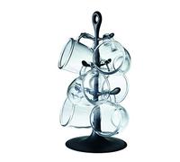 Bodum BISTRO Set arbre à mugs, avec 6 mugs en verre 0.35 l